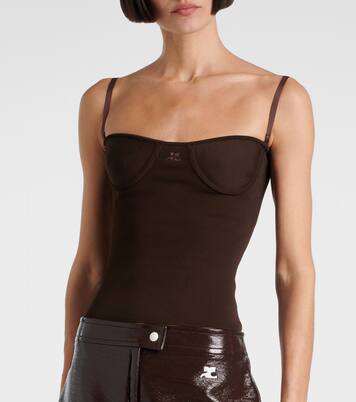 Top aus Jersey | Courrèges