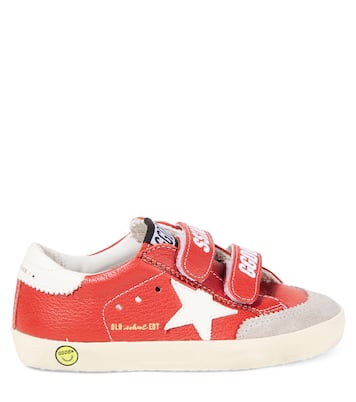 Old School leather sneakers | Golden Goose Kids
