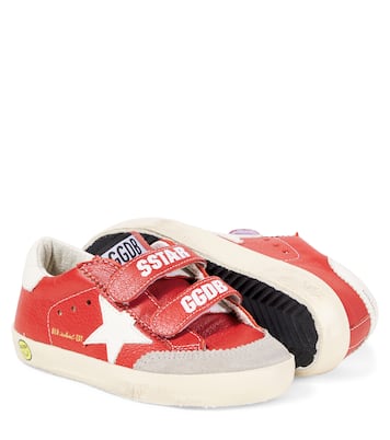 Old School leather sneakers | Golden Goose Kids