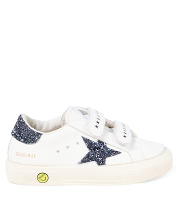 Old School leather sneakers | Golden Goose Kids