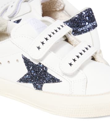 Old School leather sneakers | Golden Goose Kids