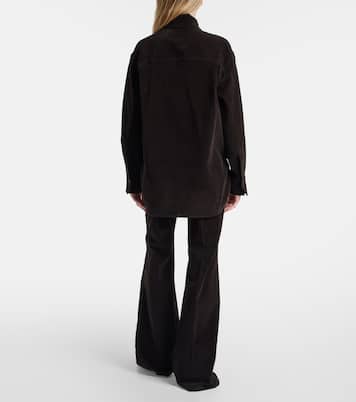 T-shirt en velours côtelé de coton | Ferragamo