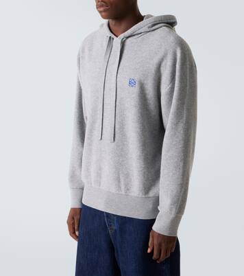Sweat-shirt à capuche Anagram en laine | Loewe