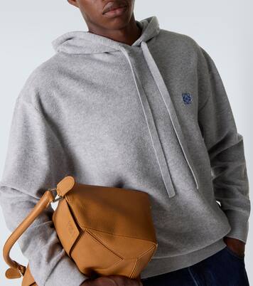 Sweat-shirt à capuche Anagram en laine | Loewe