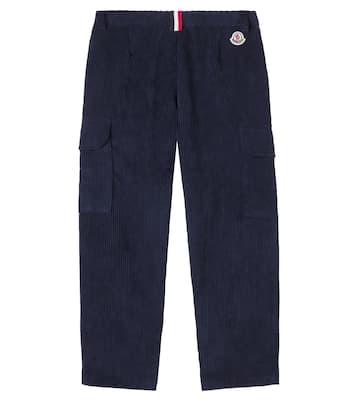 Corduroy straight pants | Moncler Enfant