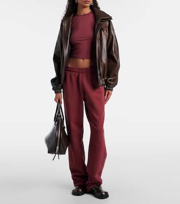 Micro cotton-blend jersey T-shirt | Entire Studios