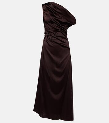 Phare silk-blend satin cocktail dress | Staud