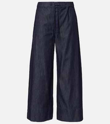 Jour cotton chambray wide-leg pants | 'S Max Mara