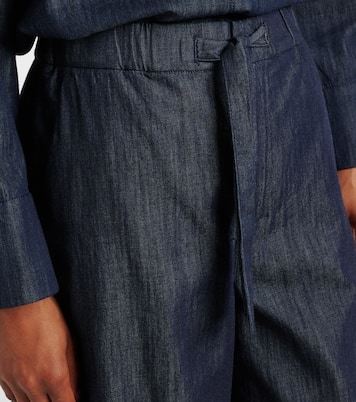 Jour cotton chambray wide-leg pants | 'S Max Mara