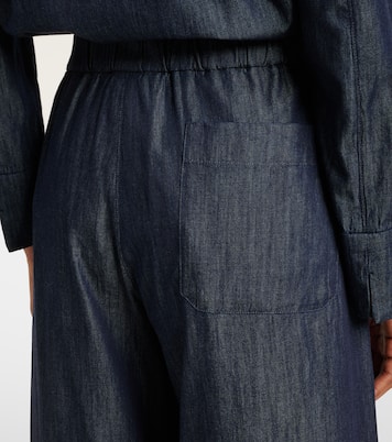 Jour cotton chambray wide-leg pants | 'S Max Mara