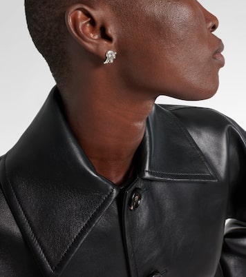 Boucles d’oreilles Knot en argent sterling  | Bottega Veneta