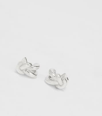 Boucles d’oreilles Knot en argent sterling  | Bottega Veneta