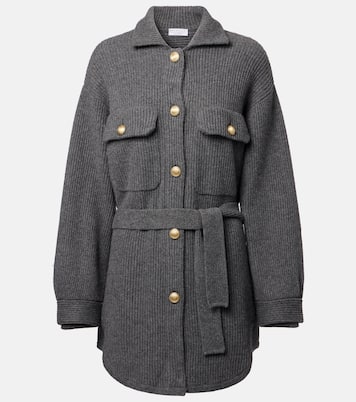 Cardigan en laine, cachemire et soie | Brunello Cucinelli