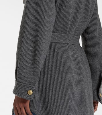 Cardigan en laine, cachemire et soie | Brunello Cucinelli