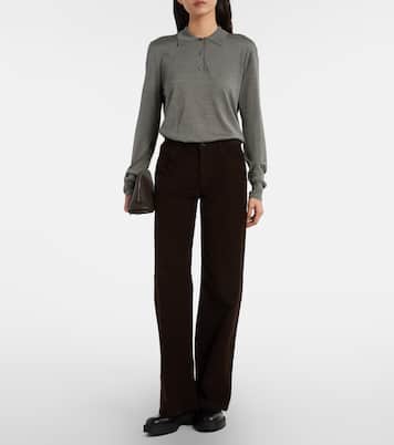 Agnes leather pouch | The Row