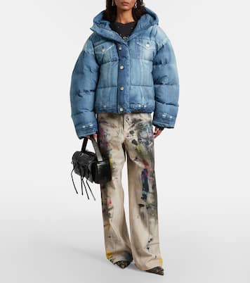 Trompe-l’oeil down jacket | Acne Studios