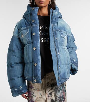 Trompe-l’oeil down jacket | Acne Studios