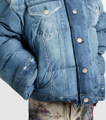Trompe-l’oeil down jacket | Acne Studios