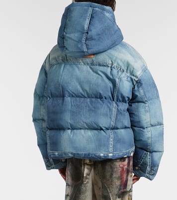Trompe-l’oeil down jacket | Acne Studios