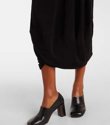 Draped crêpe jersey maxi dress | Lemaire
