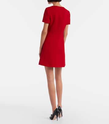 Wool-blend tweed minidress | Valentino