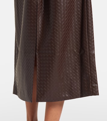 Falda midi Anatta tejida con cinturón | Rotate