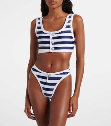 Grace striped bikini bottoms | Same