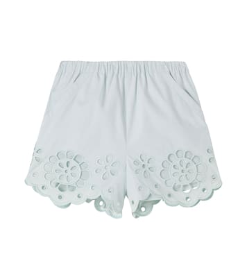 Bestickte Shorts Awaken aus Baumwolle | Zimmermann Kids