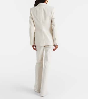 Pantalon ample Corette en velours côtelé de coton | Nili Lotan