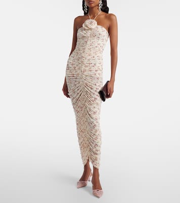 Pumps slingback Amita 45 in pizzo | Jimmy Choo