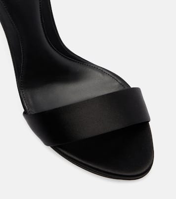 Plateausandalen Jewel aus Satin mit Kristallen | McQueen