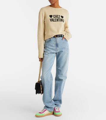 Sneakers Upvillage mit Veloursleder | Valentino Garavani