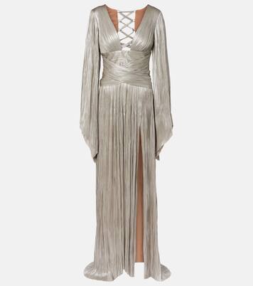Alana pleated silk tulle gown | Maria Lucia Hohan