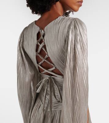 Alana pleated silk tulle gown | Maria Lucia Hohan