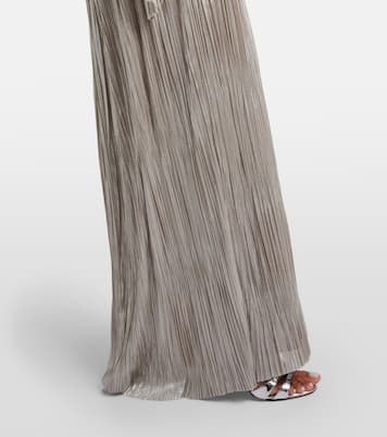 Alana pleated silk tulle gown | Maria Lucia Hohan
