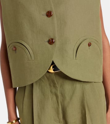 Weste Midday Sun aus Leinen | Blazé Milano