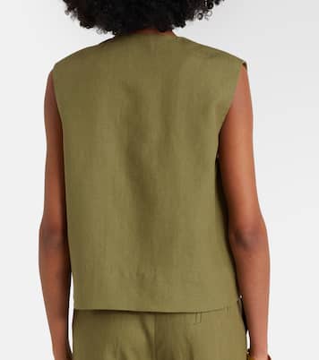 Weste Midday Sun aus Leinen | Blazé Milano