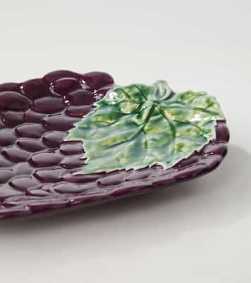 Grapes set of 4 earthenware dessert plates | Bordallo Pinheiro