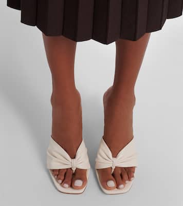 Leather wedge sandals | Veronica Beard