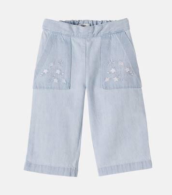 Baby floral jeans | Chloé Kids