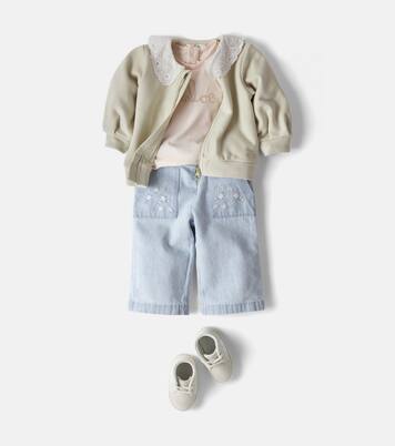 Baby floral jeans | Chloé Kids