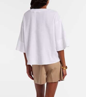Sospiro linen-blend top | Max Mara