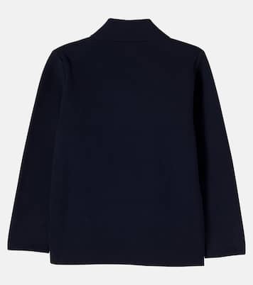 Waffle-knit cotton cardigan | Il Gufo