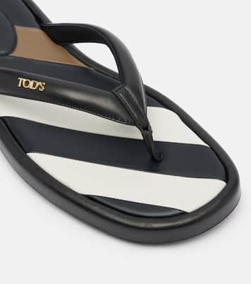 Leather thong sandals | Tod's