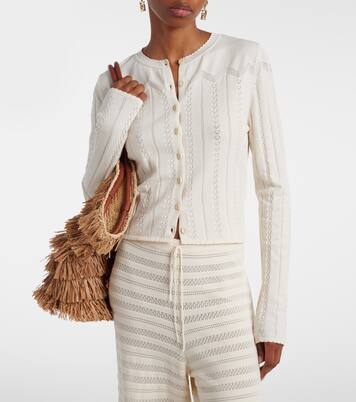 Cardigan Esme aus Pointelle-Strick | Faithfull