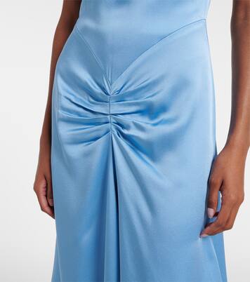 Abito midi in raso | Victoria Beckham