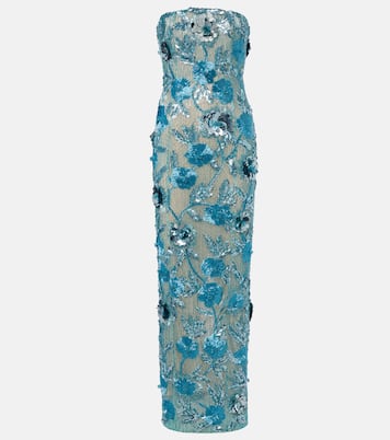 Pierre embellished bustier gown | Rachel Gilbert