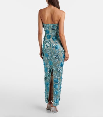 Pierre embellished bustier gown | Rachel Gilbert