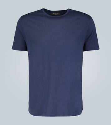 Silk-cotton blend T-shirt | Loro Piana