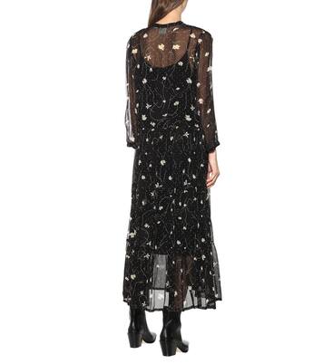 Robe midi Aia imprimée | Baum und Pferdgarten